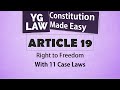 Article 19  constitution of india