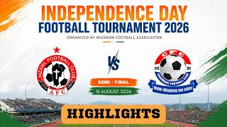 I-Day Semi Highlights Aizawl Fc Vs Chanmari Fc