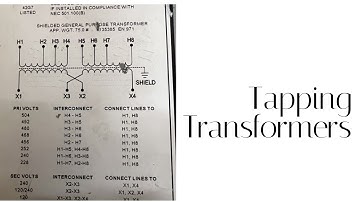 Transformer wiring explained