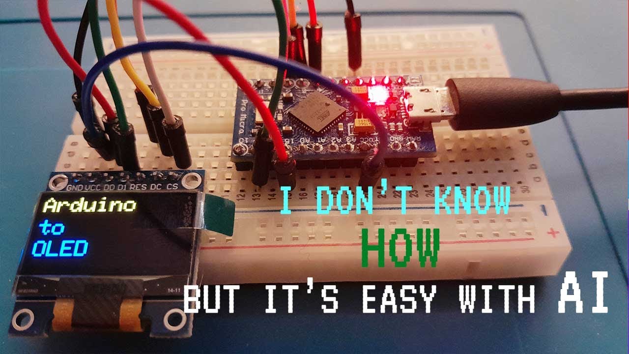 Arduino Pro Micro + OLED Display - YouTube