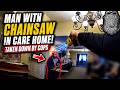 Man With Chainsaw Sparks Chaos at Care Home | Police Bodycam