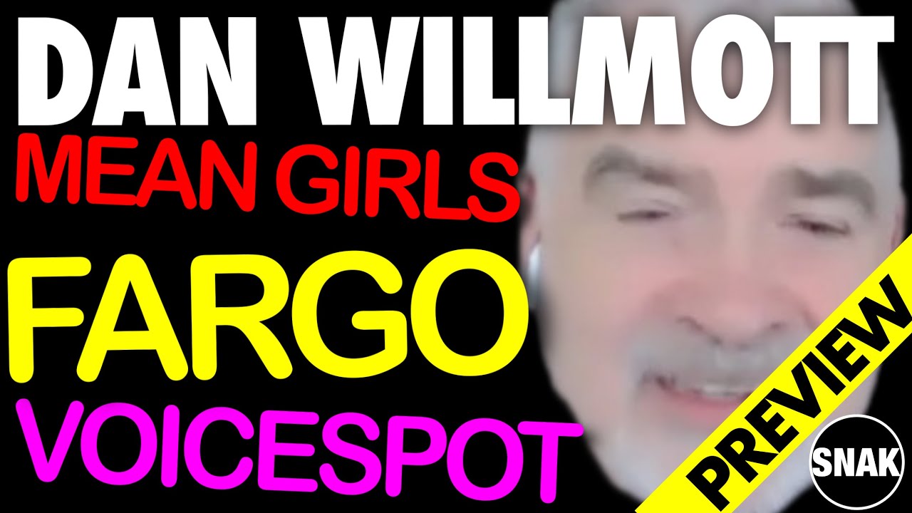 Actor, voice-over artist, teacher and the Dad from Mean Girls, DAN WILLMOTT zooms into SNAK.