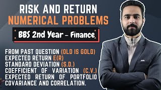 Risk and Return in Nepali | Chapter 4 | BBS 2nd year Finance || TU Solution ||  Financial Management