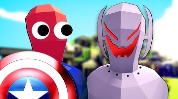 New ULTRON Robot Unit Fights AVENGERS Faction In Totally Accurate Battle Simulator (TABS Mods)