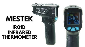 Infrared Thermometer Unboxing and Set Up - Mestek IR01D