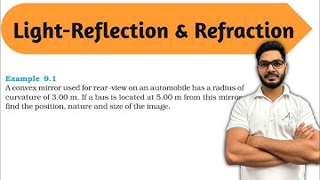 Example 9.1 On page number 144 || Chapter 9 Light – Reflection and Refraction Class 10 || NCERT CBSE