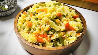 Vegetable couscous recipe in 10 minutes ❗️ How to cook couscous quickly