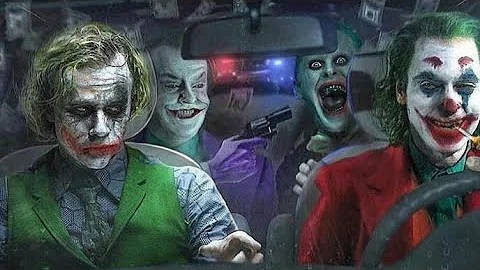 All JOKER Laugh Compilation I Heath Ledger, Jared Leto, Joaquin Phoenix I