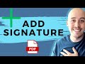 Create a Blank Signature Field in Adobe Acrobat Pro ✍️