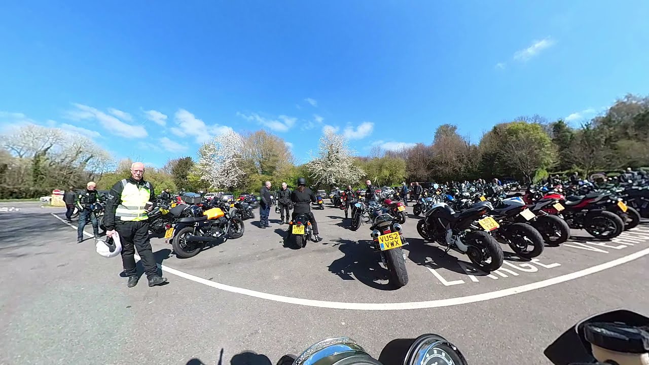 Arriving at Rykas Cafe - non 360 edition