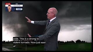 Tornado in Enid, Oklahoma 4/23/2026 @NEWS9OklahomaCity Live Stream David Payne Meteorologist 
