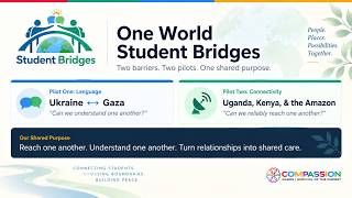 One World Student Bridges | Two Barriers. Two Pilots. One Shared Purpose.