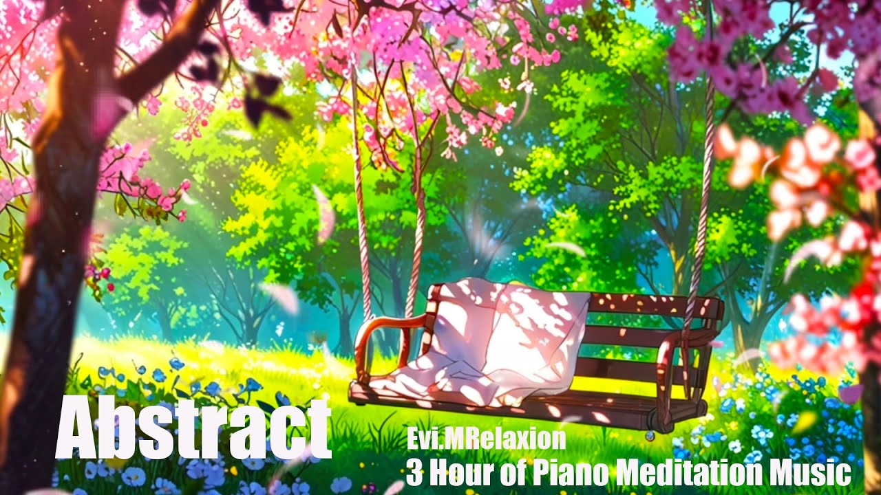 Abstract---3 Hour of Piano Meditation Music, Studying and Working. Спокойная фортепианная музыка