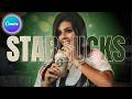 How to Create a Transparent Gradient Text Effect for Starbucks In Canva