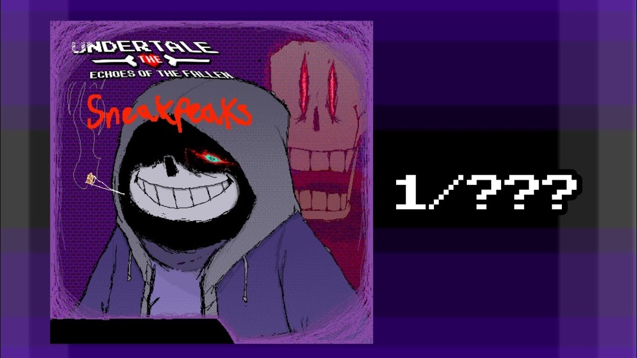 Undertale: Echoes of the Fallen sneakpeaks 1/??? (Undertale AU and AT asym game.) [Read description]
