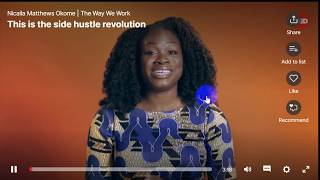 TED-This is the side hustle revolution
