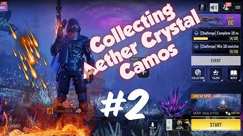 Call Of Duty Mobile - Collecting Aether Cristal Camos #2
