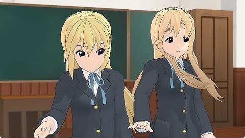(4K) [MMD K-ON] LUVORATORRRRRY! (Tsumugi & Sumire)