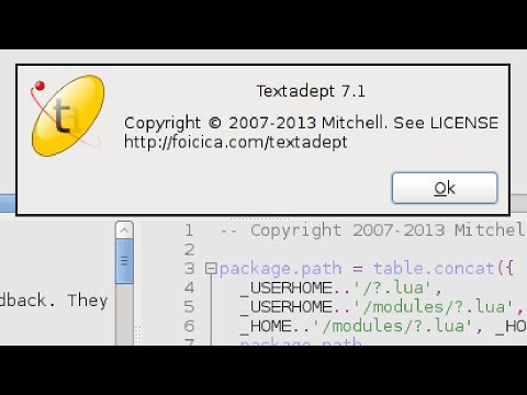 Textadept, ncurses and GTK+ editor designed for minimalist