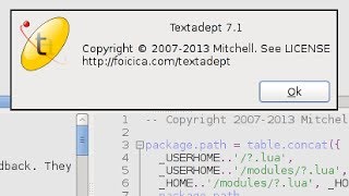Textadept, ncurses and GTK+ editor designed for minimalist