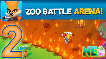 Zooba: Gameplay Walkthrough Part 2 - Zoo Battle Arena! (iOS, Android)