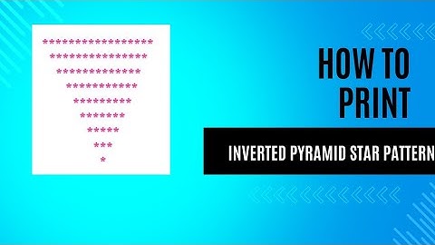 Learn to Code a Inverted Pyramid Star Pattern in Java - Step-by-Step Tutorial