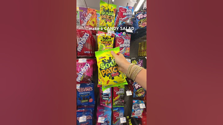 my strange addiction— candy salads #candy #candysalad #sourcandy #sourcandies