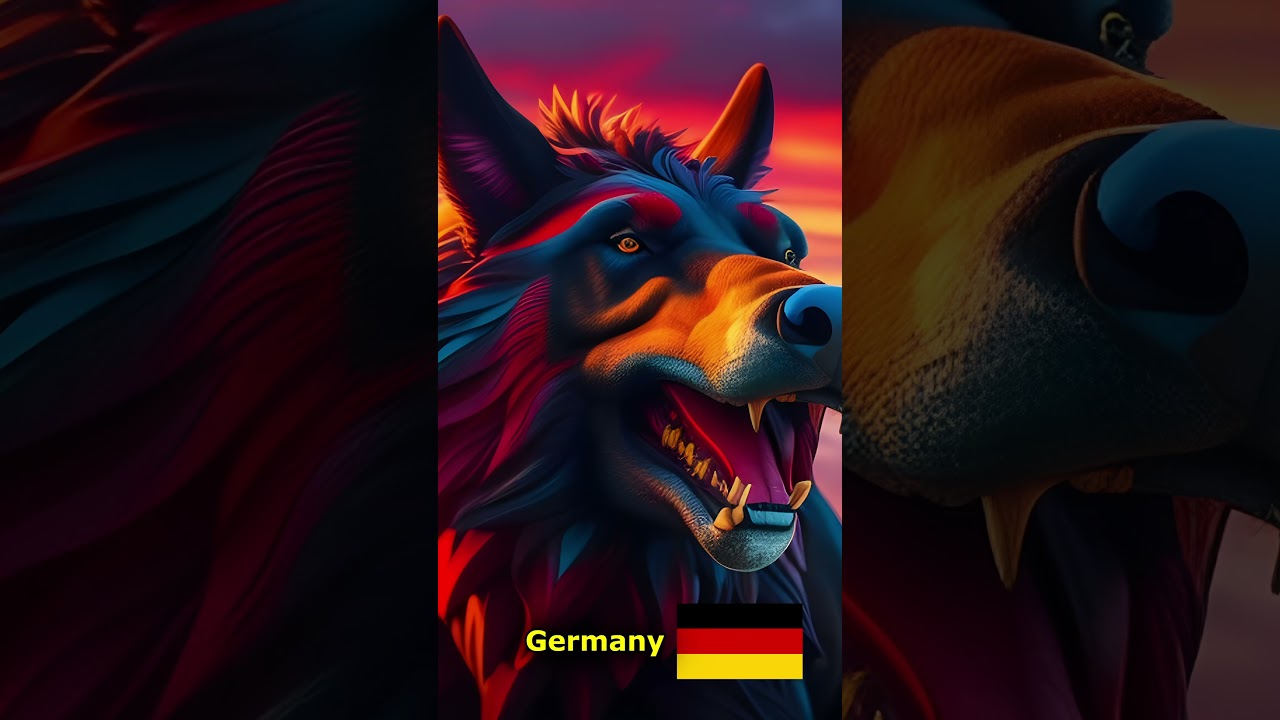 Countries as Animals (AI generated) 