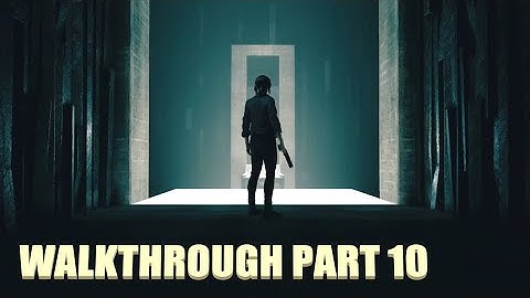 CONTROL - walkthrough gameplay part 10  A Matter Of Time, motel puzzles.