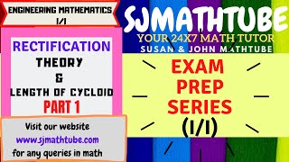 EXAM PREP SERIES : TU IOE MATH (I/I) Rectification PART 1 :   Theory And Length Of Cycloid
