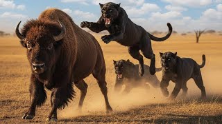 Three amrisan bosin Hunt a panther in the Wild! The Most Intense Chase Ever Caught on Camera