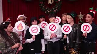BTS Play Holiday Hot or Not @Radio Disney