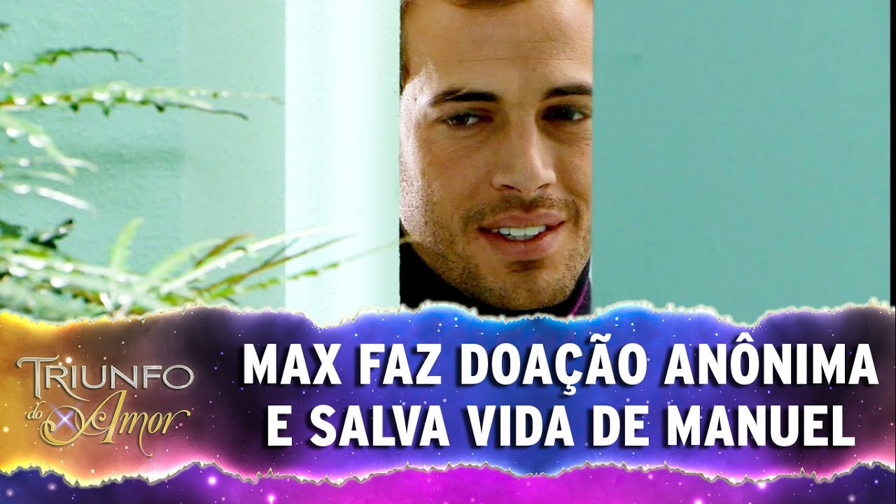 Max faz doação anônima e salva vida de Manuel l Triunfo do Amor - (01/12/2020)