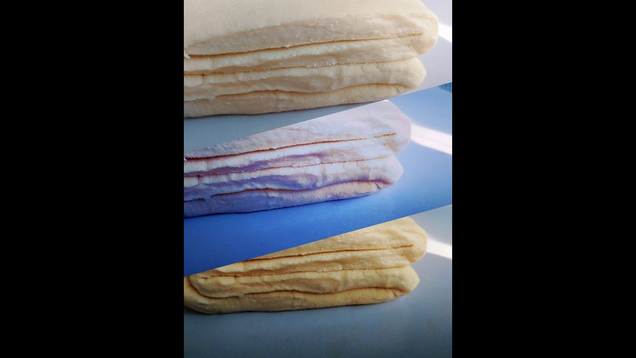 Слоеное , бездрожжевое тесто .Простое в приготовлении. - YouTube