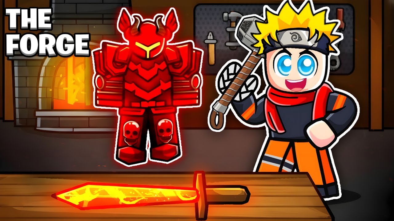 I Played The Forge on Roblox for the First Time… This Armor Is INSANE!