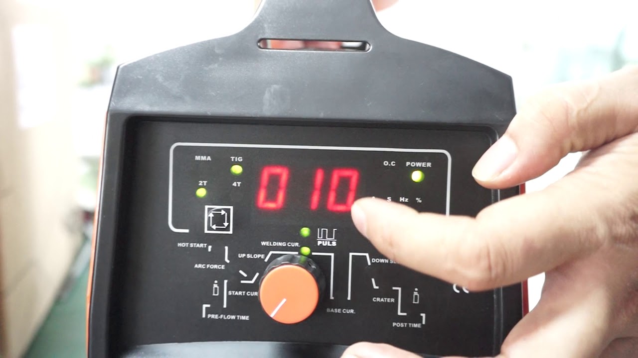 HITBOX TIG200P TESTING VIDEO - YouTube