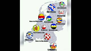 map of netherland