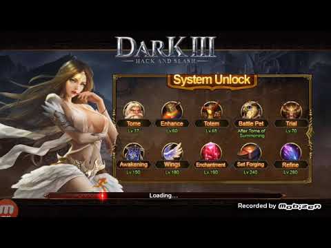 Dark 3 Hack and slash/ level 186 - android/ PT- BR