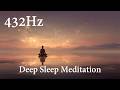 432Hz | Moon Temple Resonance | Deep Sleep Meditation | Screen Turns Black After 10 Minutes