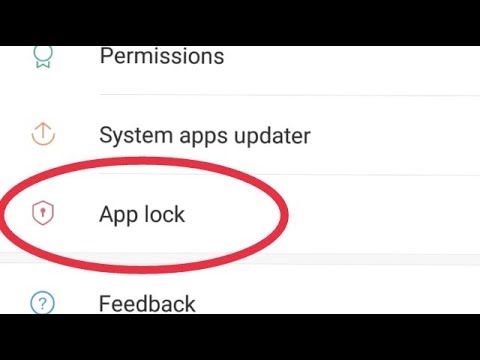 How To Disable App Lock In Xiaomi Redmi Note 5 Pro