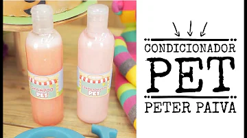 Como fazer shampoo e condicionador para pet?