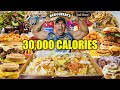 THE ULTIMATE 30,000 CALORIE IN 30 HOURS CHALLENGE MOVIE!