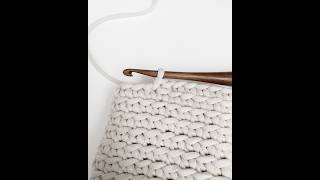 Back Loop Single Crochet - THE CREATING PROJECT