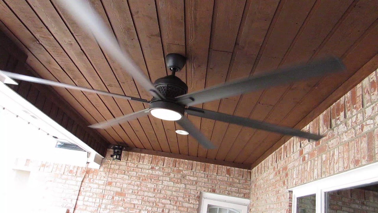 Huge 120 Inch Patio Ceiling Fan Review Youtube