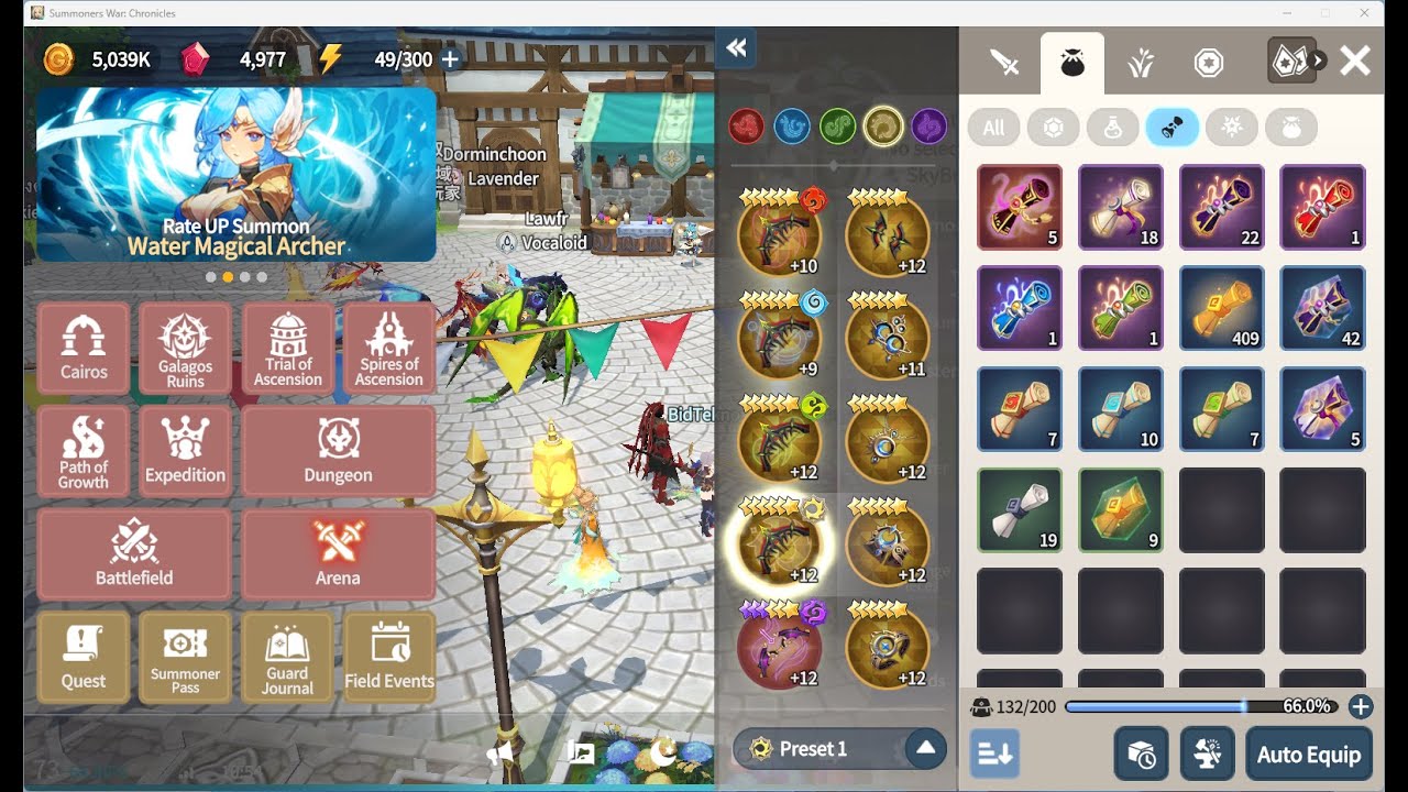 Gacha Dragon Summoner Wars Chronicle