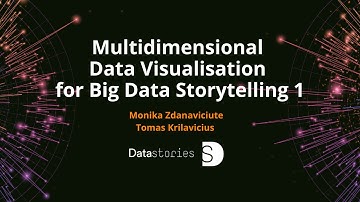 Multidimensional Data Visualization for Big Data Storytelling: Direct Methods