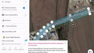 DroneDeploy Linear Flight Planning App