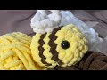 Вязаная игрушка пчёлка 🐝