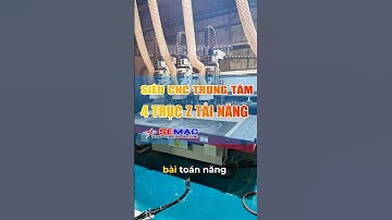 Máy cnc 4 trục Z 4 đầu làm việc đồng thời Semac