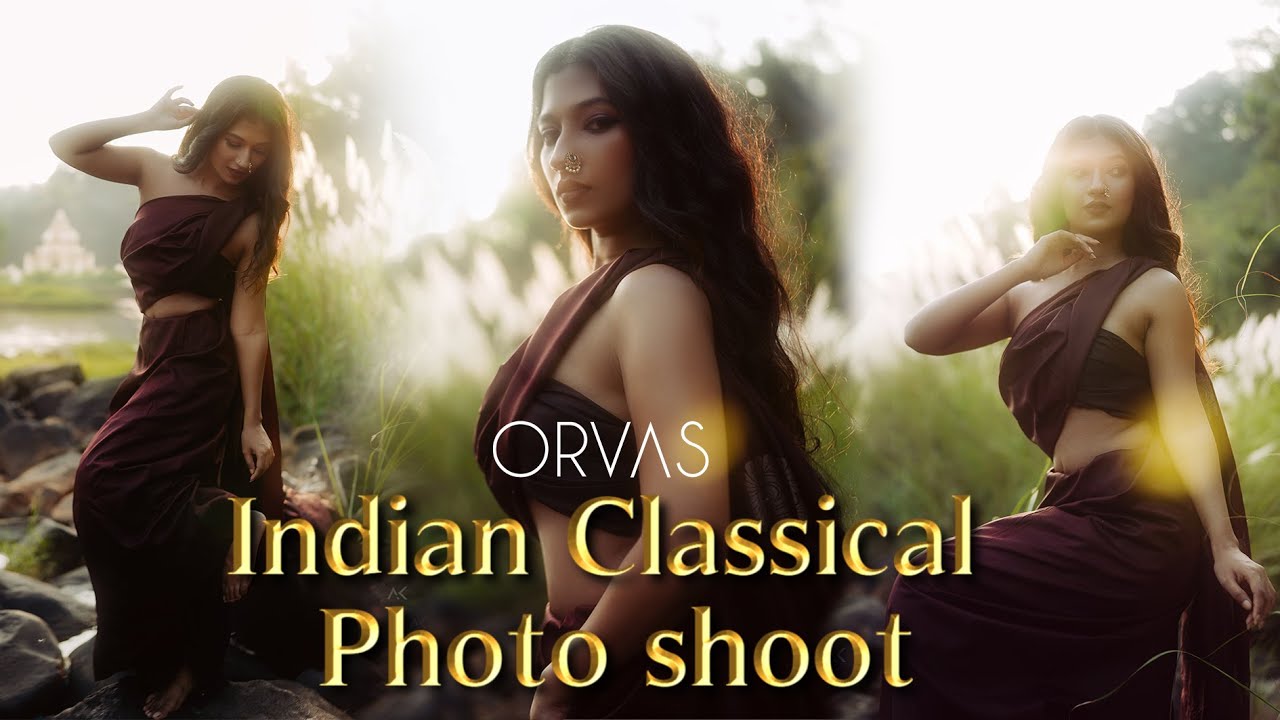 Indian Classical Natural light  Photo shoot  BTS Sony A7RV | Free Preset  